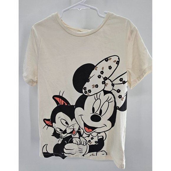 H&M Printed Minnie Mouse Girls‎ Tee Size 8/10 years - Picture 2 of 4